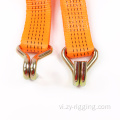 2 inch 5TON polyester buộc xuống dây đeo ratchet lashing